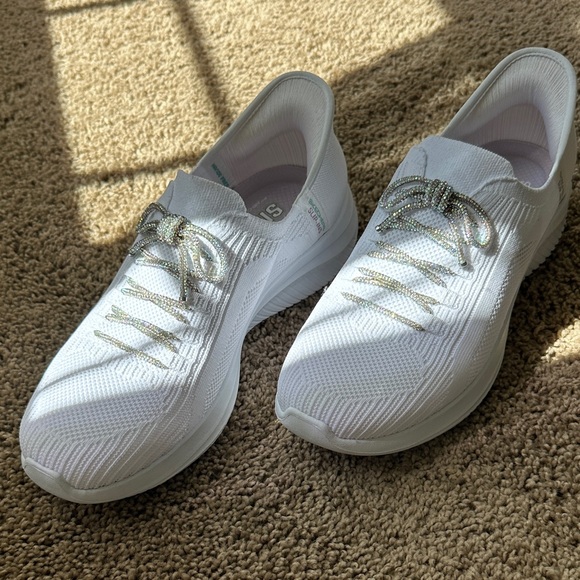 Skechers Slip Ons. Never worn. - Picture 2 of 5
